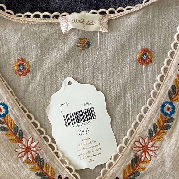 Altar’d State Top | Altar’d State Long Sleeve Floral Top - Picture 4 of 7